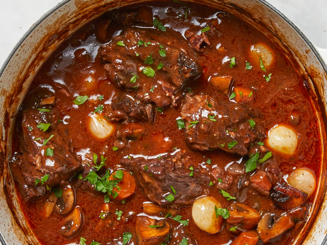 Les Fougères Beef Bourguignon